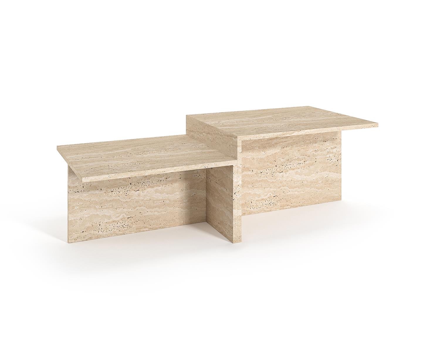 Travertine Coffee Table